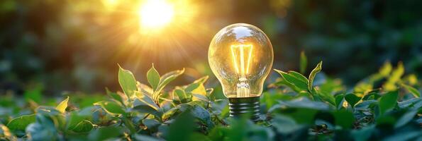 This image symbolizes the integration of renewable energy sources and environmental stewardship, highlighting our transition toward sustainable and cleaner energy solutions for the planet photo