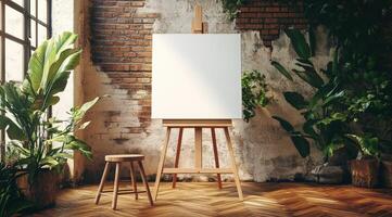 This loft has large windows that fill the space with natural light and pristine white walls, creating a perfect canvas for creative design presentations and inspiring artistic endeavors photo