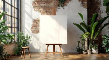 This bright loft boasts large windows, pristine white walls, and a wonderfully blank canvas, making it the ideal setting for showcasing innovative designs and fostering artistic creativity photo