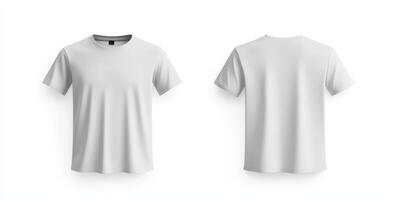 This mockup beautifully showcases a trendy white oversize tshirt, featuring detailed front and back views, making it perfect for design presentations, promotional marketing materials, and more photo