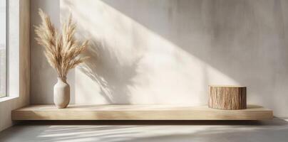 The interior features a Zeninspired design with warm neutral tones and natural materials, promoting relaxation, mindfulness, and meditation, creating a peaceful sanctuary for all who enter photo