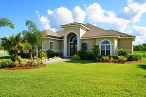 Come and explore this delightful singlefamily home that boasts a spacious layout and modern design, all set amidst vibrant landscaping in a peaceful and serene suburban community, perfect for living photo