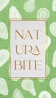 Nutritionist Business Card Template with Papaya Pattern
