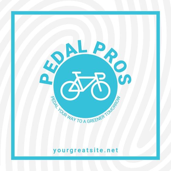 Bike to Work Community Business Card (Square)