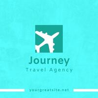 Tour Guide Business Card (Square) template