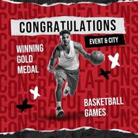 Congratulations for LinkedIn Post template