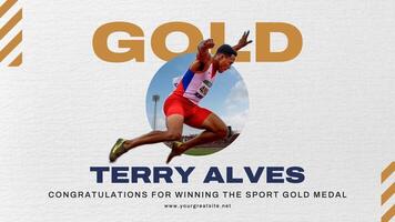 congratulations post social media sport template design ideas