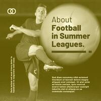 About the Sport Instagram Post Template