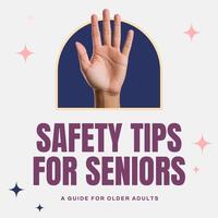 elderly safety instagram post slide template