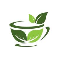 cup of tea icon illustration design template vector