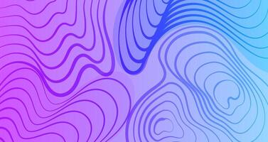 Background wavy Line with abstract lines stripe doodle waves sample with gradient. A completely new design for your business and wallpaper or cover design vector
