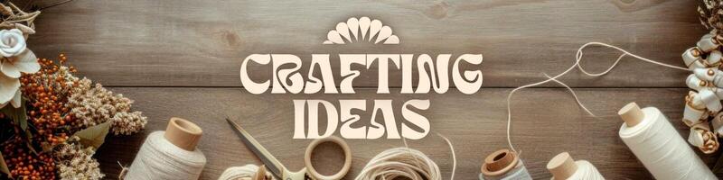 Crafting Hobby LinkedIn Banner template