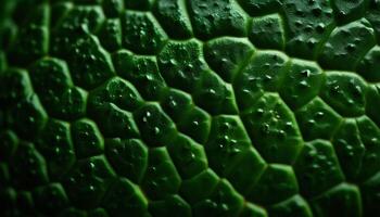 Close-Up Macro Shot of a Green, Textured Surface photo