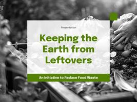 Reduce Food Waste Presentation template