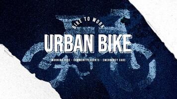 Mobile FB Cover - Bike to Work template