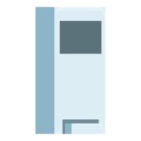Modern intercom system enhancing home security vector