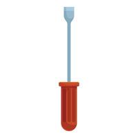 Chisel for construction and repair work being held by a worker vector