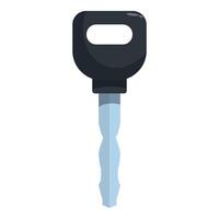 Modern car key with remote control isolate on white background vector
