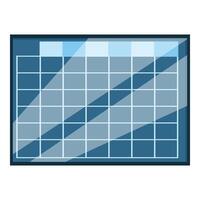 Empty spreadsheet with cells for organizing and presenting data vector