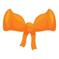 Big cartoon bow isolated on white background vector