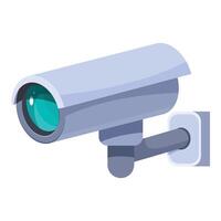 Modern security camera monitoring providing protection vector