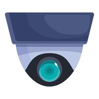 Security camera monitoring system keeping everything safe vector