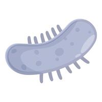 Dangerous grey bacteria spreading using multiple flagella vector