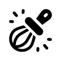 whisk icon. glyph icon for your website, mobile, presentation, and logo design. vector