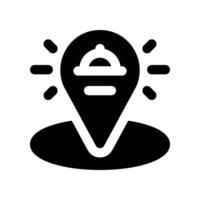 placeholder icon. glyph icon for your website, mobile, presentation, and logo design. vector