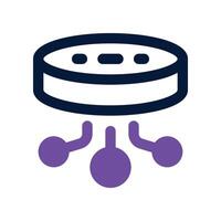 big data icon. dual tone icon for your website, mobile, presentation, and logo design. vector