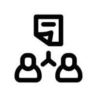 data collection icon. line icon for your website, mobile, presentation, and logo design. vector