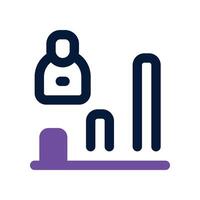 progress icon. dual tone icon for your website, mobile, presentation, and logo design. vector