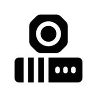 update icon. glyph icon for your website, mobile, presentation, and logo design. vector