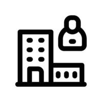 businessman icon. line icon for your website, mobile, presentation, and logo design. vector