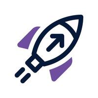 startup icon. dual tone icon for your website, mobile, presentation, and logo design. vector