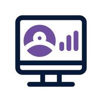 dashboard icon. dual tone icon for your website, mobile, presentation, and logo design. vector