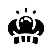 chef icon. glyph icon for your website, mobile, presentation, and logo design. vector