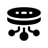 big data icon. glyph icon for your website, mobile, presentation, and logo design. vector
