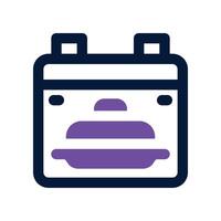 calendar icon. glyph icon for your website, mobile, presentation, and logo design. vector