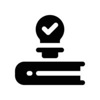 education icon. glyph icon for your website, mobile, presentation, and logo design. vector