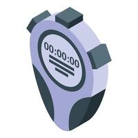 Stopwatch showing 00,00,00 for timing sporting events vector