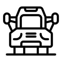 Autonomous driverless vehicle using sensor system for navigation vector