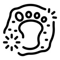 Virus infecting cell with high speed causing flu symptoms vector