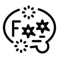 Speech bubble censored with stars expressing frustration and anger vector