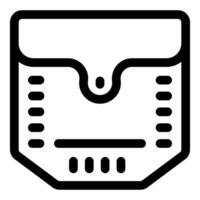 Electronic microchip representing semiconductor technology and innovation vector