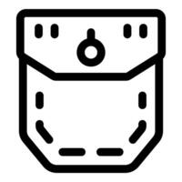 Electric pocket heater device using modern technologies icon vector