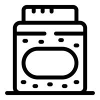 Washing machine front view showing control panel with buttons and digital display icon vector