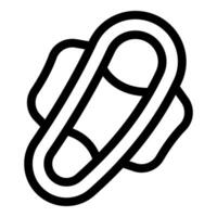Attaching new link icon showing interconnected chain vector