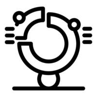 Perpetual motion machine generating energy with circular movement vector