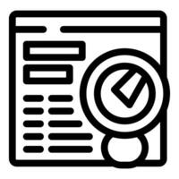 Web page speed optimization with clock showing loading time icon vector